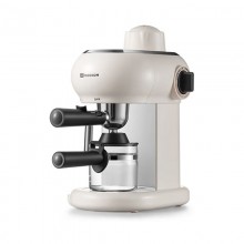 家用多功能小型意式半自動咖啡機 米白色 MK-382 企業(yè)專屬定制