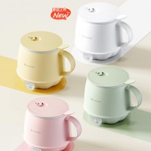 養生壺 熱牛奶杯 辦公靜音養生杯0.5L 煮茶花茶銀耳 熱牛奶神器燒水