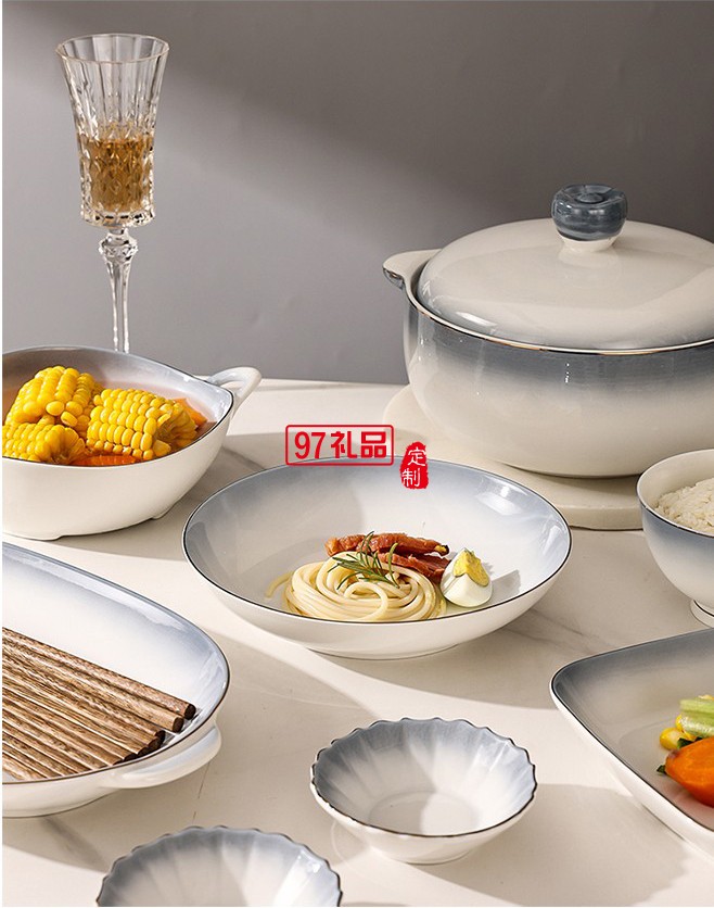 豪愛佳永恒之藍50件套 永恒之藍50件套