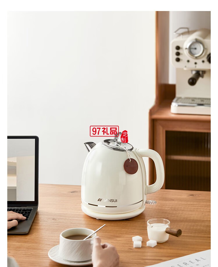 燒水壺電熱水壺家用大容量304不銹鋼復古燒水壺泡茶壺一體式快燒壺