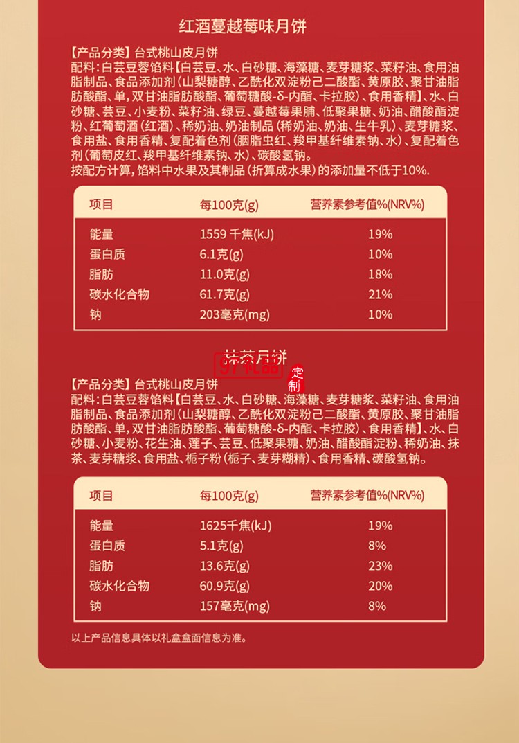 廣州酒家中華老字號月餅禮盒廣東中秋節日送禮禮品 月韻繁花月餅禮盒