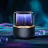 音樂曜石 藍牙音箱 電腦桌面仿水晶琉璃4音響材質HIFI氛圍燈